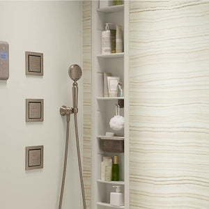 Artifacts Hand Shower Holder in Vibrant Brushed Nickel