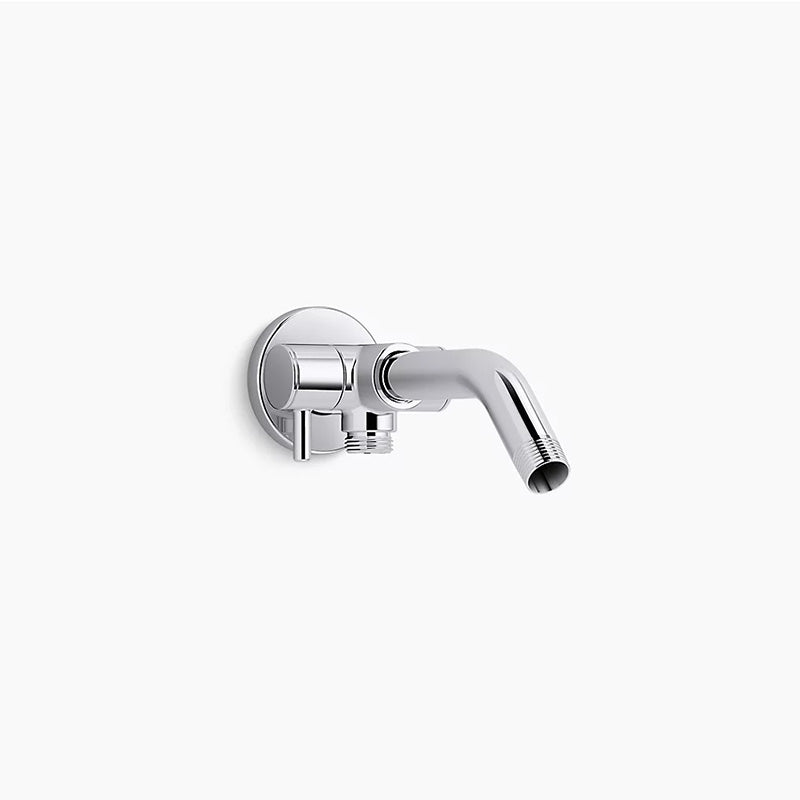 Shower Arm with 2-Way Diverter in Polished Chrome