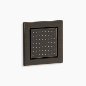 WaterTile Square 2.5 gpm 54-Nozzle Body Spray in Oil-Rubbed Bronze