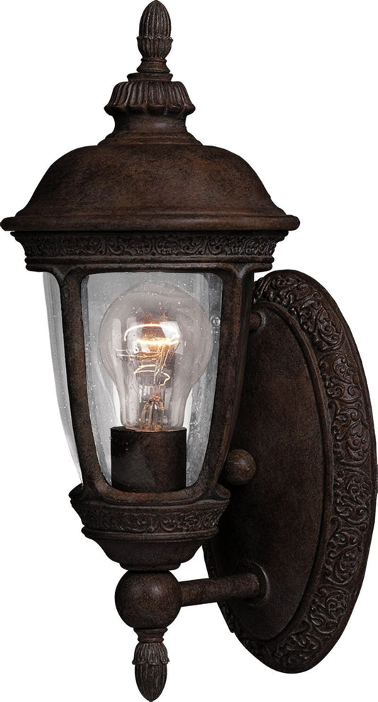 Knob Hill DC 6" Single Light Outdoor Wall Mount in Sienna