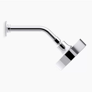Purist 1.75 gpm Showerhead in Vibrant Moderne Brushed Gold