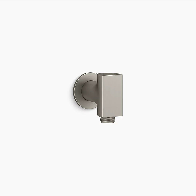 Exhale Supply Elbow in Vibrant Brushed Nickel with Check Valve