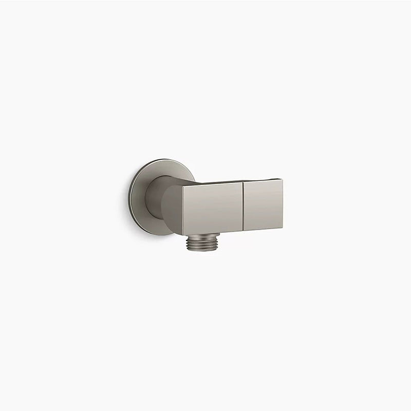 Exhale Supply Elbow Hand Shower Holder in Vibrant Brushed Nickel