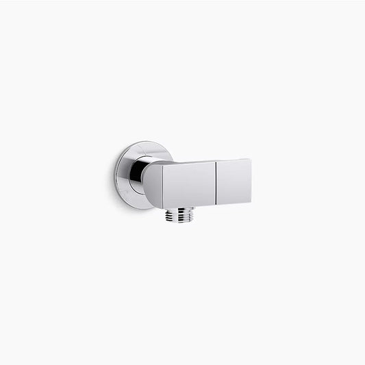 Exhale 2.94" Supply Elbow Hand Shower Holder in Polished Chrome