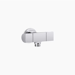 Exhale 4.5' Supply Elbow Hand Shower Holder in Polished Chrome