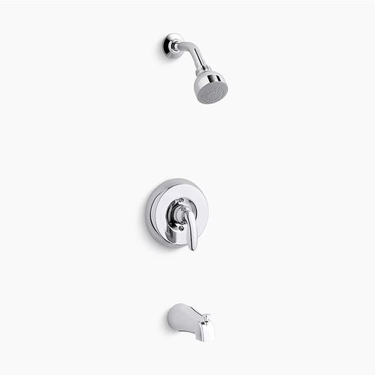 Coralais Single-Handle 2.5 gpm Tub & Shower Faucet in Polished Chrome
