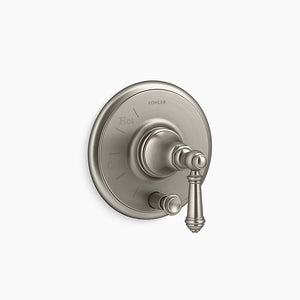 Artifacts Single Lever Handle Control Trim in Vibrant Brushed Nickel