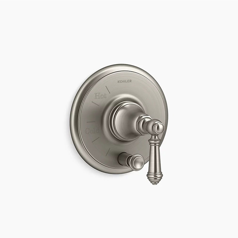 Artifacts Single Lever Handle Control Trim in Vibrant Brushed Nickel