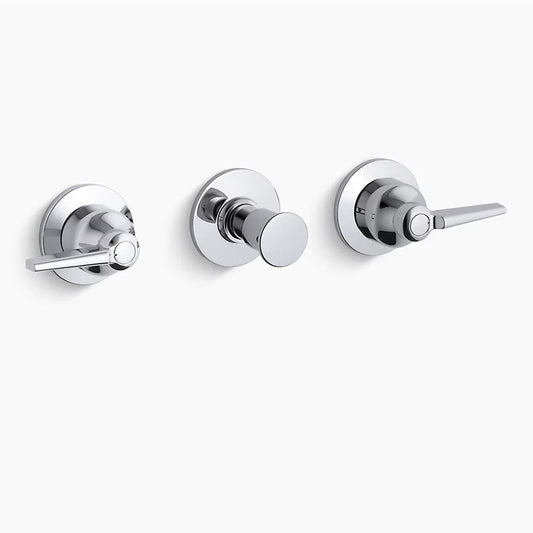 Triton Two Lever Handle Bath & Shower Trim in Polished Chrome