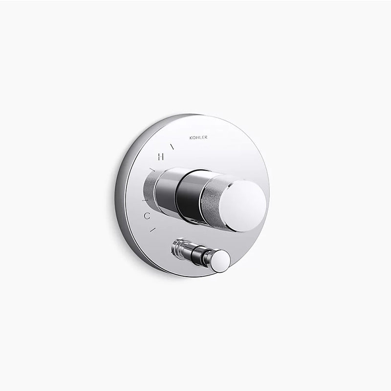 Components Single Oyl Handle Control Trim in Polished Chrome with Diverter