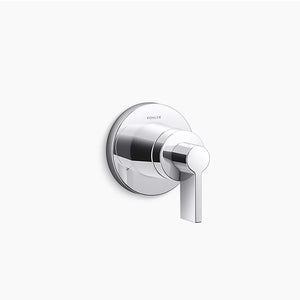 Components Single Lever Handle Transfer Valve Trim in Polished Chrome