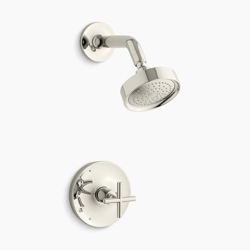 Purist Single-Handle 2.5 gpm Shower Only Faucet in Vibrant Polished Nickel