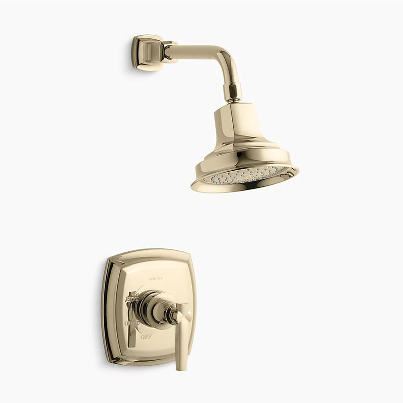 Margaux Single-Handle 2.5 gpm Shower Only Faucet in Vibrant French Gold