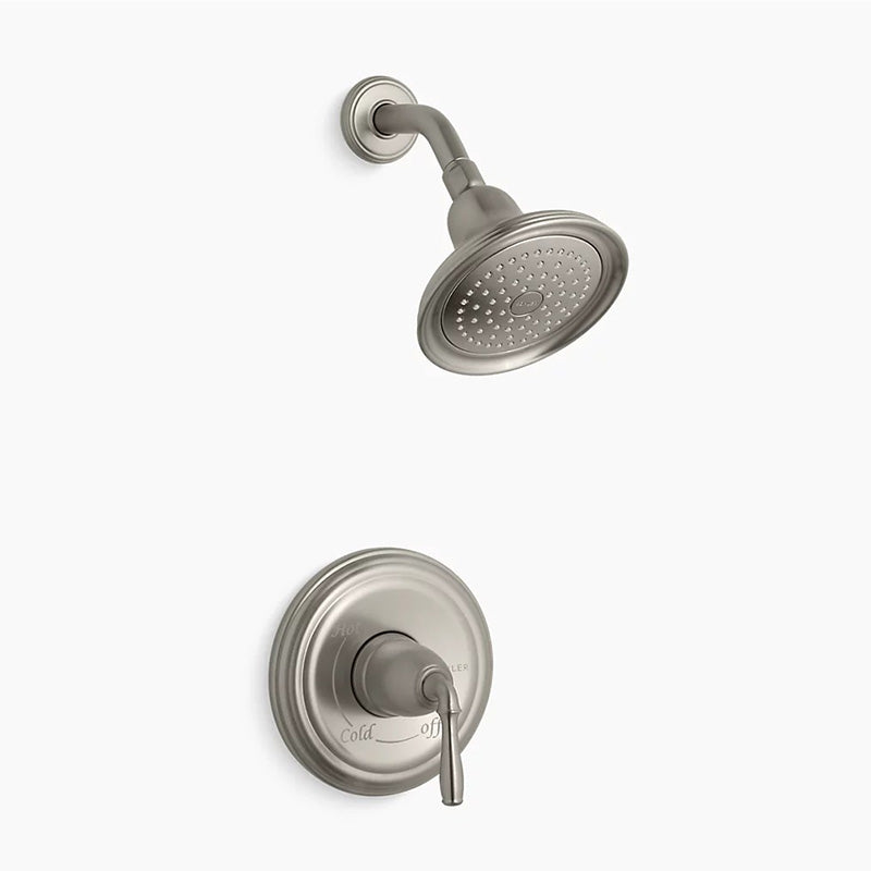 Devonshire Single-Handle 2.5 gpm Shower Only Faucet in Vibrant Brushed Nickel