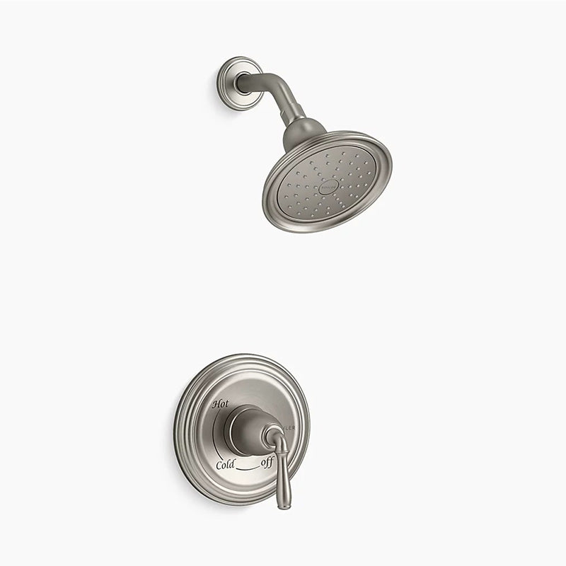 Devonshire Single-Handle 1.75 gpm Shower Only Faucet in Vibrant Brushed Nickel