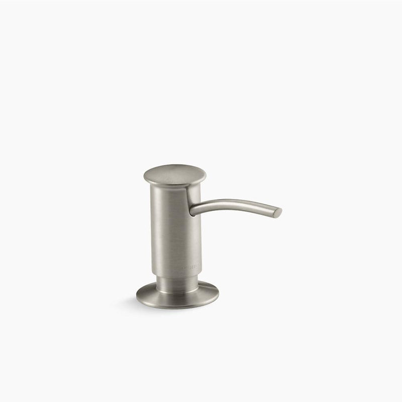 Kohler Deck Mount Soap Dispenser in Vibrant Brushed Nickel 3.06'