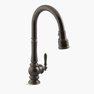 Artifacts Pull-Down Kitchen Faucet in Oil-Rubbed Bronze