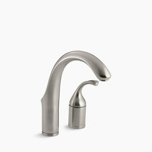 Forte Two Hole Single-Handle Bar Kitchen Faucet in Vibrant Brushed Nickel