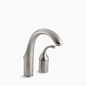 Forte Two Hole Single-Handle Bar Kitchen Faucet in Vibrant Stainless