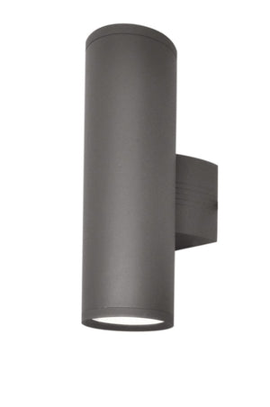 Lightray 5' 2 Light Outdoor Wall Sconce in Architectural Bronze - Integrated Bulbs