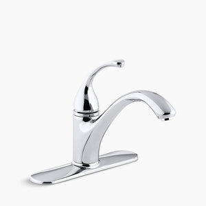 Forte Three-Hole Single-Handle Kitchen Faucet in Polished Chrome
