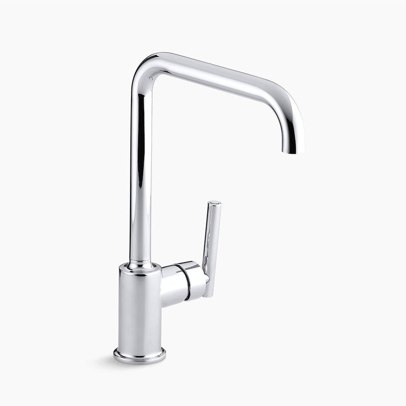 Purist Single-Handle Kitchen Faucet in Polished Chrome