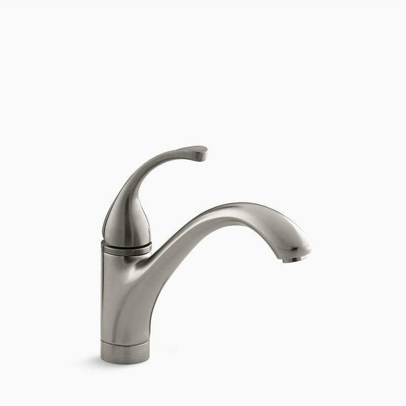 Forte Single-Hole Single-Handle Kitchen Faucet in Vibrant Brushed Nickel