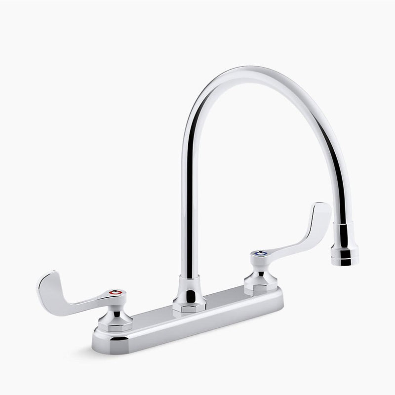 Triton Bowe Two-Handle Kitchen Faucet in Polished Chrome