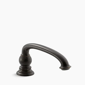 Artifacts Deck Mount Low-Arc Tub Filler in Oil-Rubbed Bronze