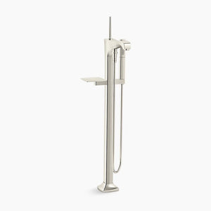 Margaux Single-Handle Freestanding Bathtub Faucet in Vibrant Polished Nickel