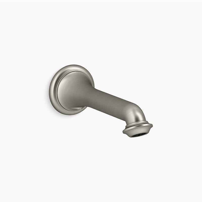 Artifacts Wall Tub Spout in Vibrant Brushed Nickel