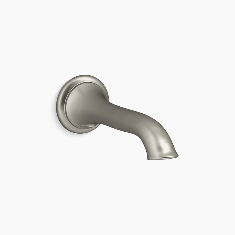 Artifacts Flare Wall Tub Spout in Vibrant Brushed Nickel