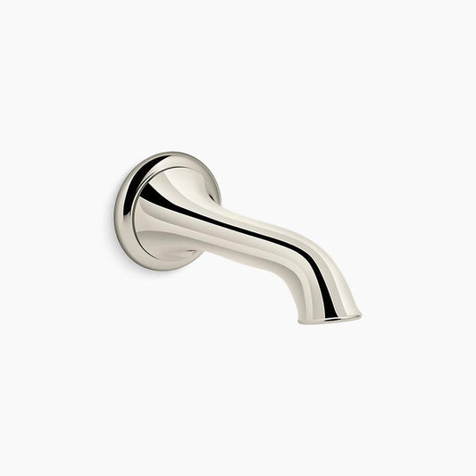 Artifacts Flare Wall Tub Spout in Vibrant Polished Nickel