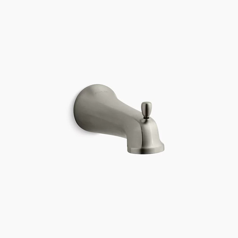 Bancroft Tub Spout in Vibrant Brushed Nickel with Slip-Fit Connection