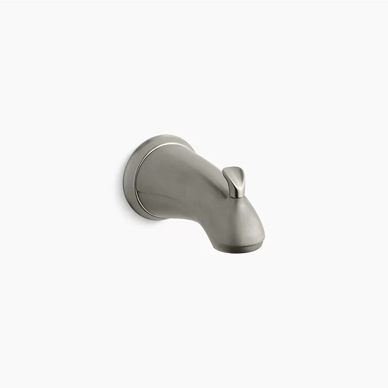 Forte Tub Spout in Vibrant Brushed Nickel with Slip-Fit Connection