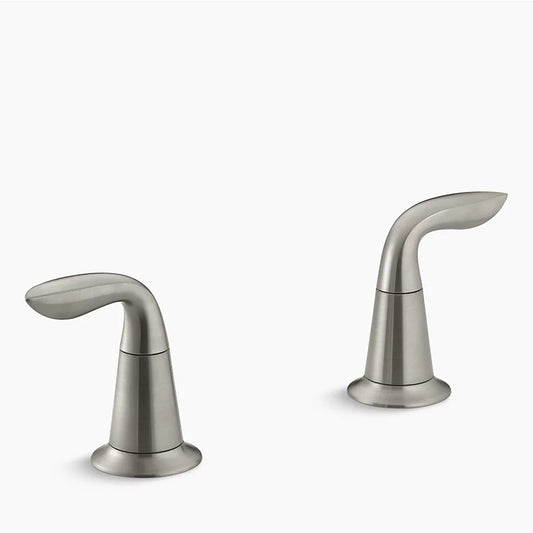 Refinia Roman Tub Handles Faucet in Vibrant Brushed Nickel