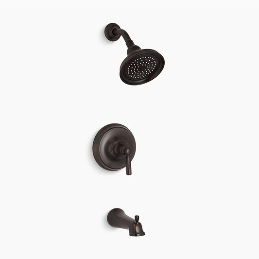 Bancroft Single-Handle Tub & Shower Faucet in Oil-Rubbed Bronze