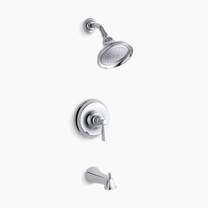 Bancroft Single-Handle Tub & Shower Faucet in Polished Chrome