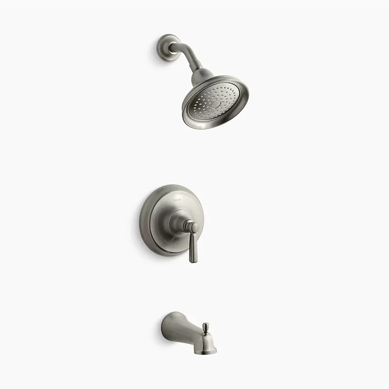 Bancroft Single-Handle Tub & Shower Faucet in Vibrant Brushed Nickel