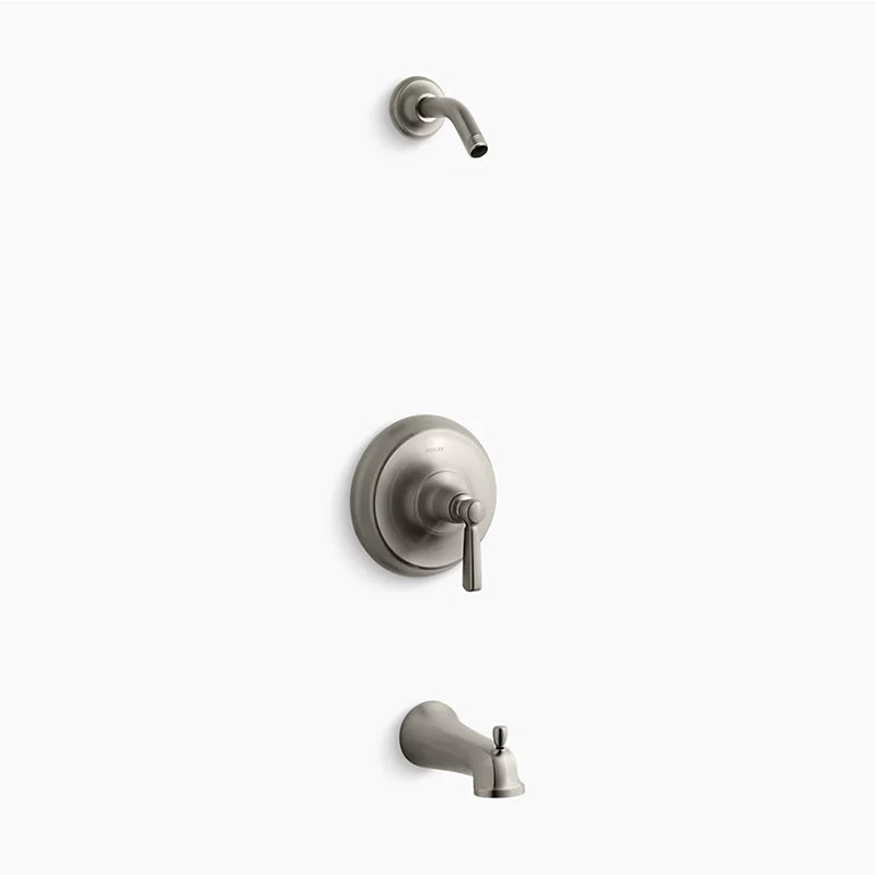 Bancroft Single-Handle Tub & Shower Faucet in Vibrant Brushed Nickel - Less Showerhead