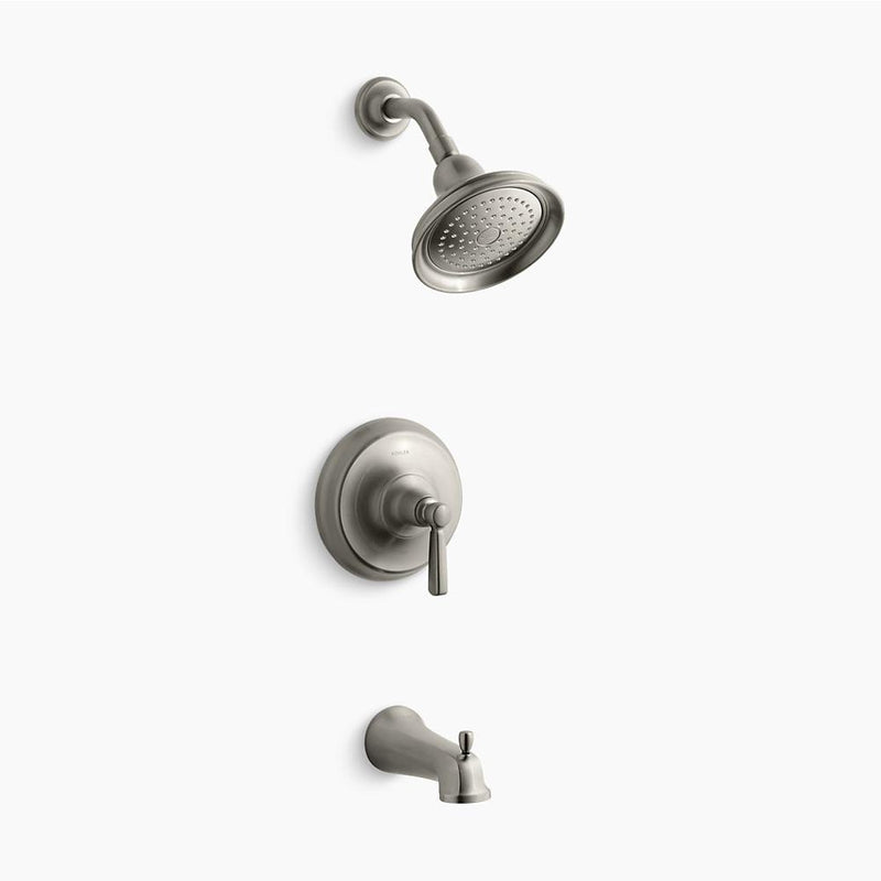Bancroft Tub & Shower Faucet in Vibrant Brushed Nickel