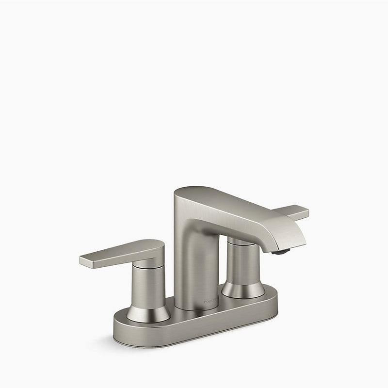Hint Centerset Two-Handle Vanity Faucet in Vibrant Brushed Bronze