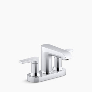 Hint Centerset Two-Handle Vanity Faucet in Polished Chrome