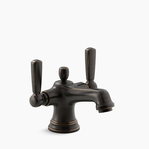 Bancroft Single-Hole Two-Handle Bathroom Faucet in Oil-Rubbed Bronze