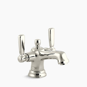 Bancroft Single-Hole Two Handle Kitchen Faucet in Vibrant Polished Nickel