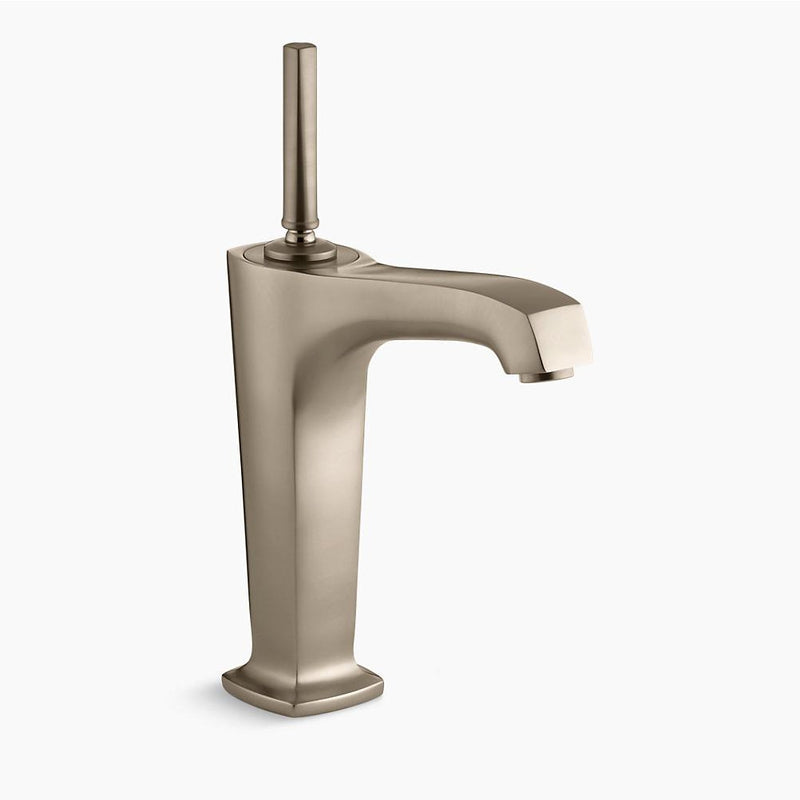 Margaux Tall Vessel Single-Handle Bathroom Faucet in Vibrant Brushed Bronze