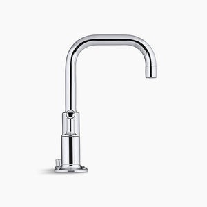 Purist Widespread Two-Handle Bathroom Faucet in Vibrant Brushed Moderne Brass