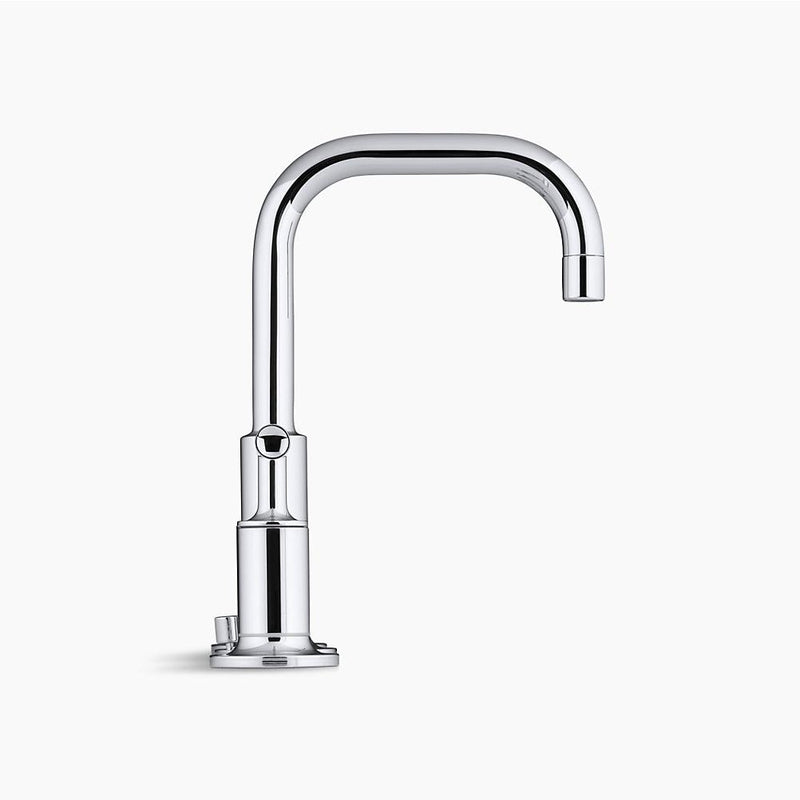 Purist Widespread Two-Handle Vanity Faucet in Vibrant Rose Gold