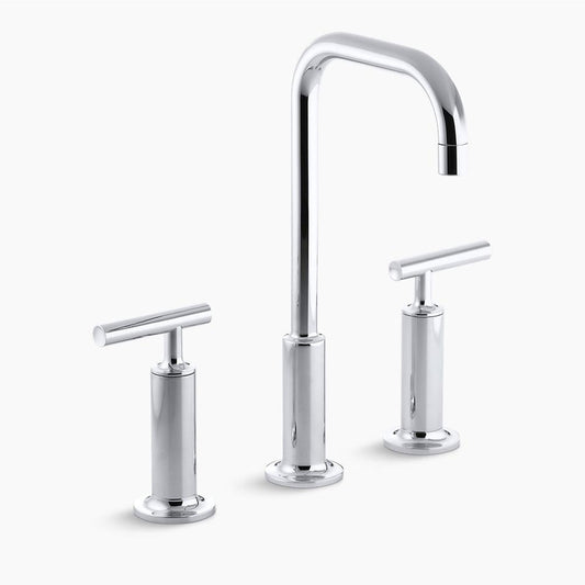 Purist Widespread Two-Handle Bathroom Faucet in Polished Chrome