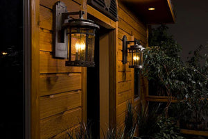 Santa Barbara VX 7' Single Light Outdoor Wall Mount Light in Sienna